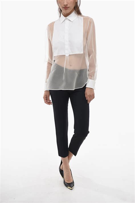 dior see thru shirt|dior designer dress shirts.